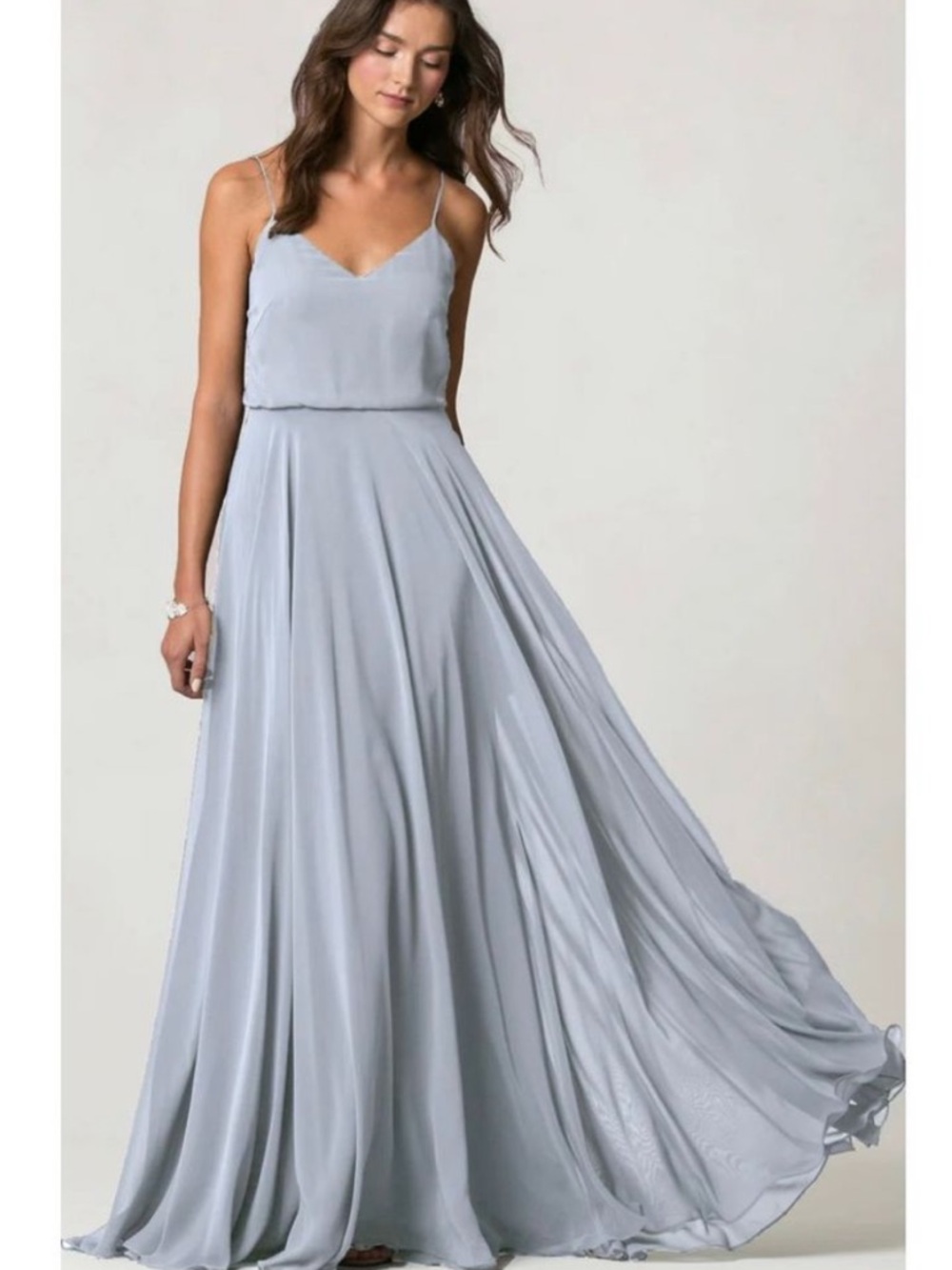 Jenny Yoo Inesse Dress in Whisper Blue